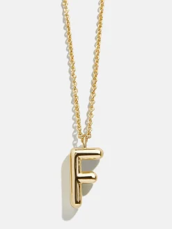 Classic 18K Gold Vermeil Initial Necklace - 18K Gold Vermeil
