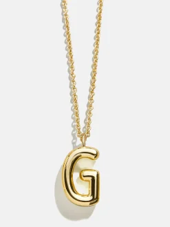 Classic 18K Gold Vermeil Initial Necklace - 18K Gold Vermeil