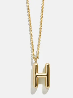 Classic 18K Gold Vermeil Initial Necklace - 18K Gold Vermeil