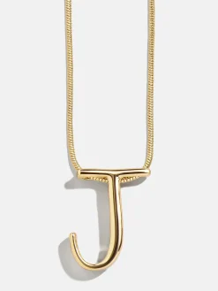 Classic Script Initial Necklace - Classic Script