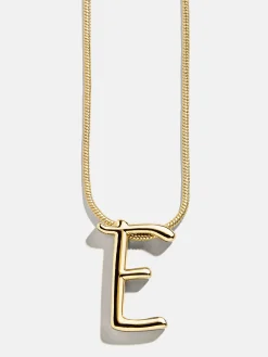 Classic Script Initial Necklace - Classic Script