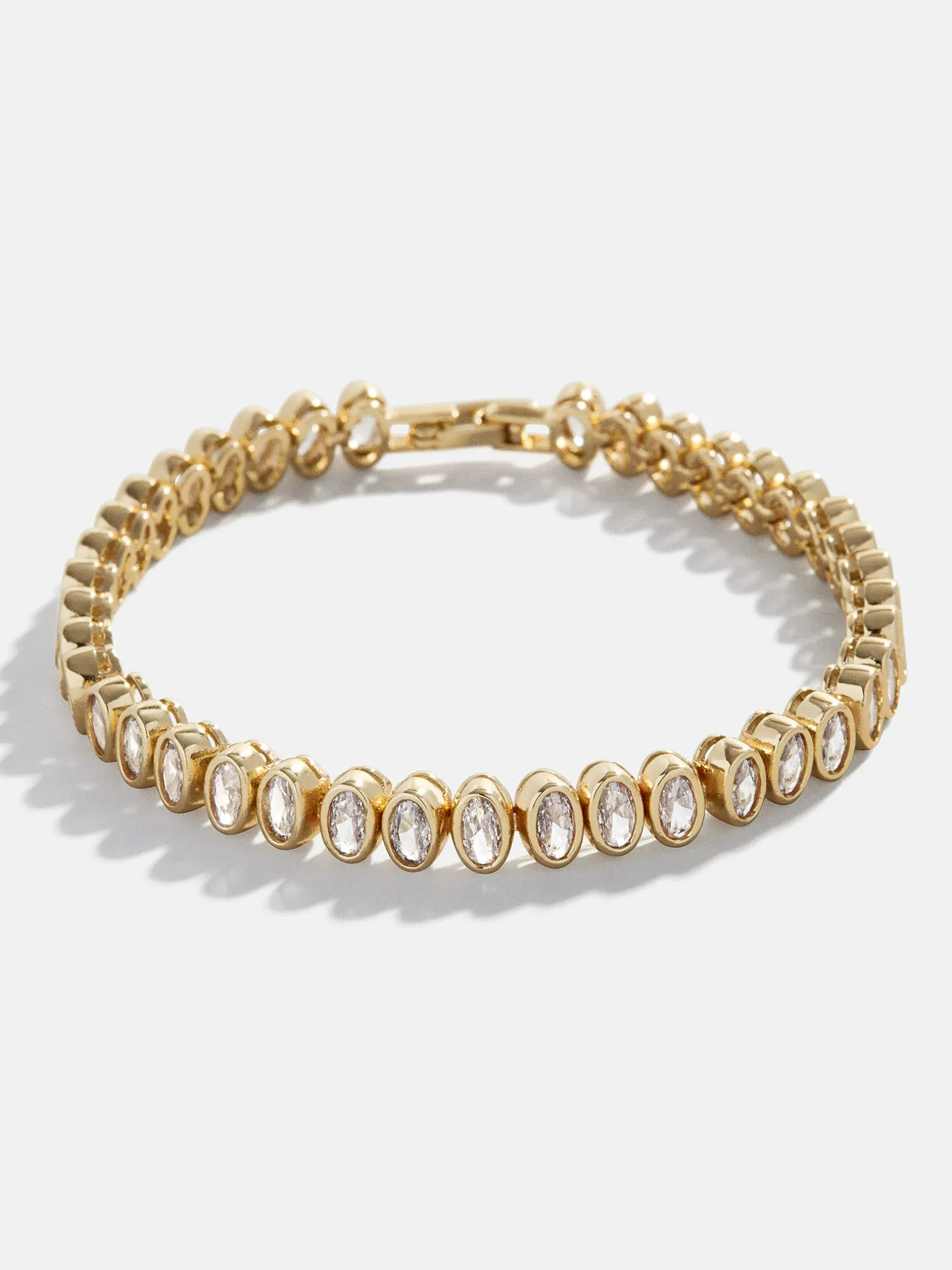 Claudia Tennis Bracelet - Oval Bezel