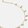 Clio Waterproof Anklet - Gold/Pavé