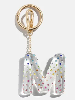 Confetti Initial Bag Charm - Multi