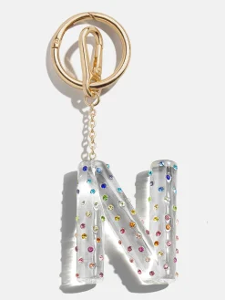 Confetti Initial Bag Charm - Multi