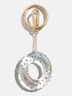 Confetti Initial Bag Charm - Multi
