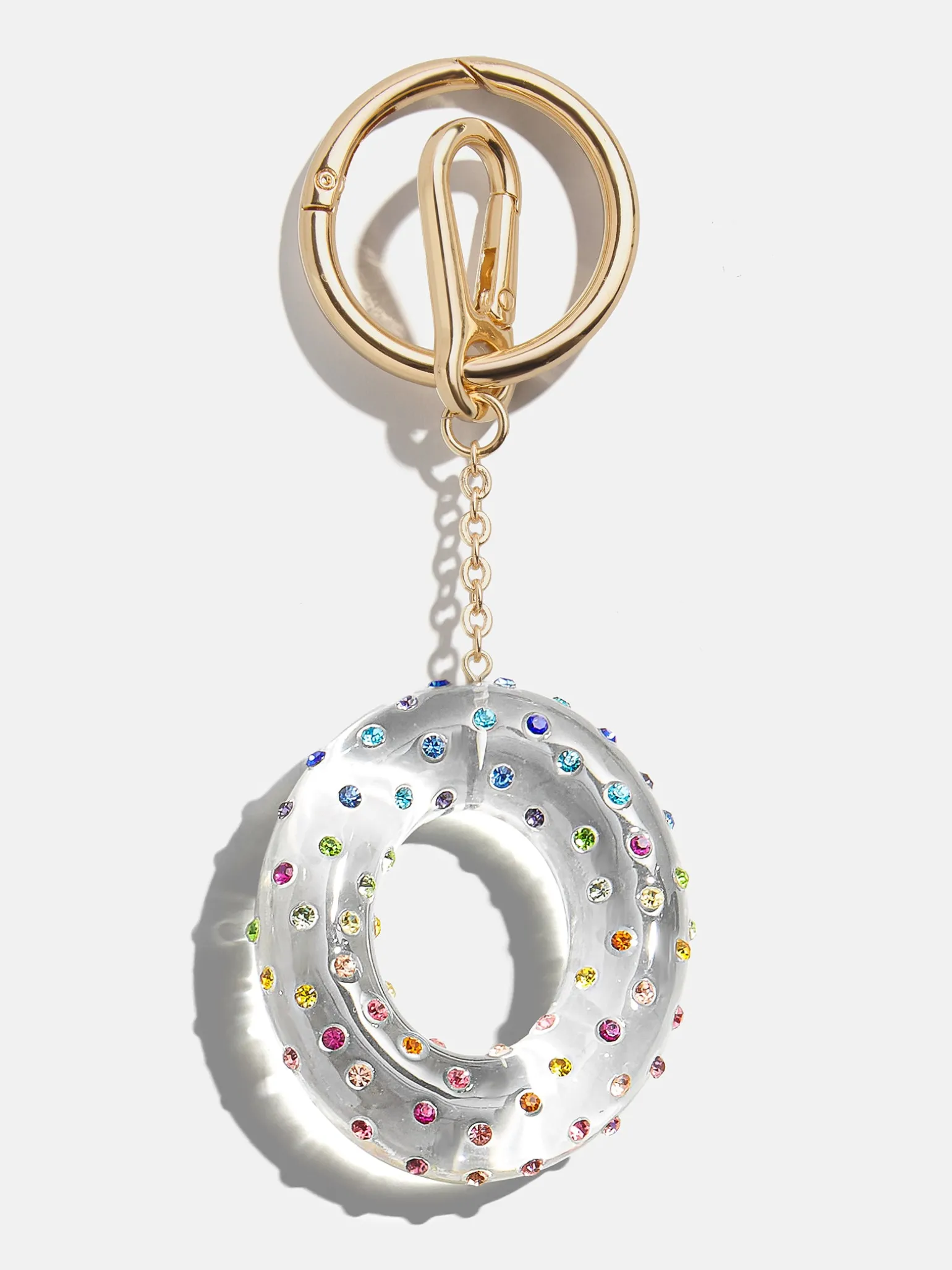 Confetti Initial Bag Charm - Multi