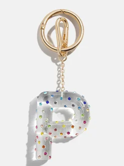 Confetti Initial Bag Charm - Multi