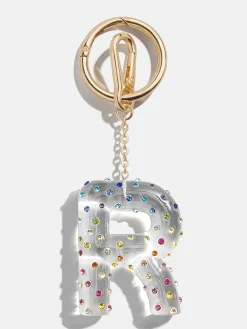 Confetti Initial Bag Charm - Multi