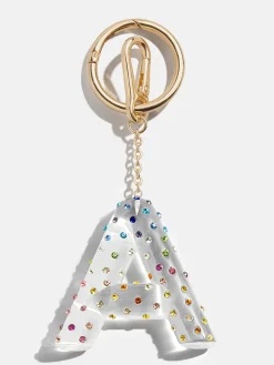 Confetti Initial Bag Charm - Multi