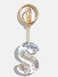 Confetti Initial Bag Charm - Multi