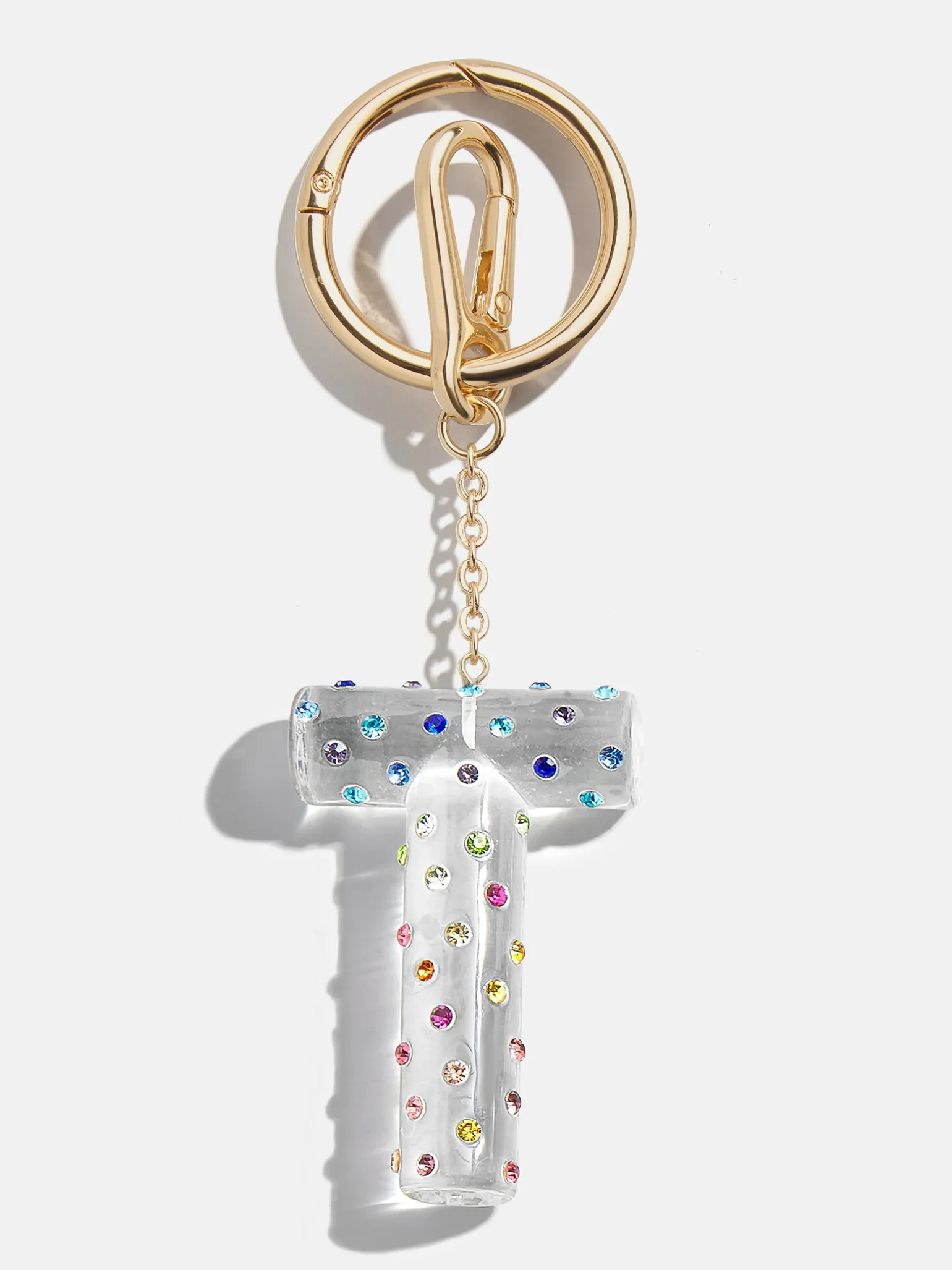 Confetti Initial Bag Charm - Multi