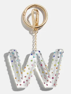 Confetti Initial Bag Charm - Multi