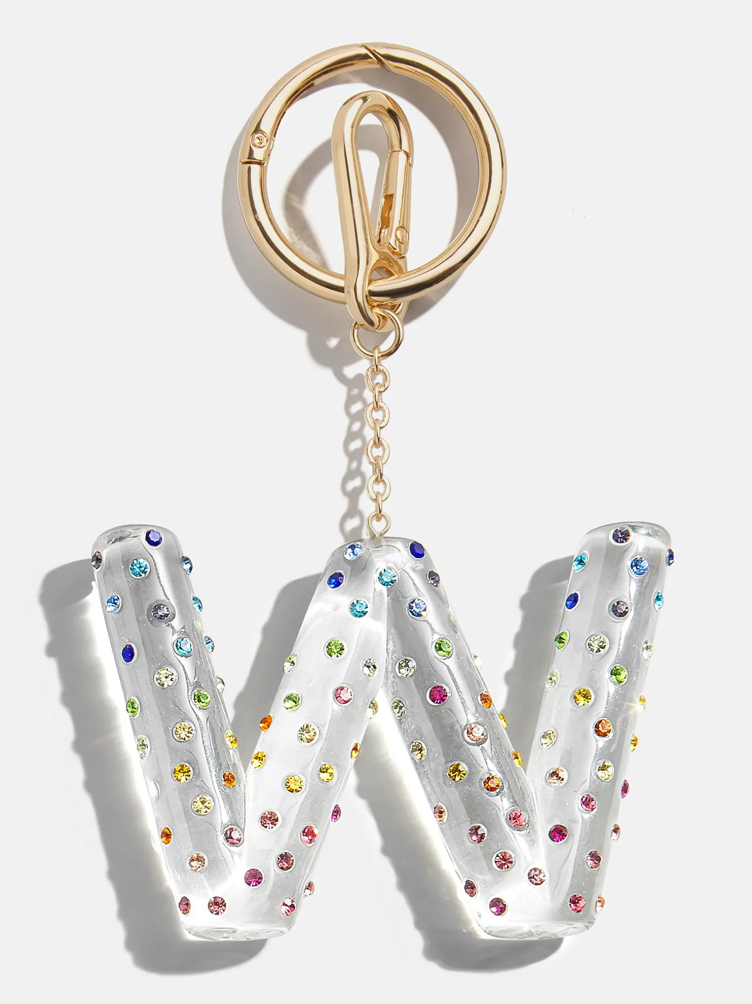 Confetti Initial Bag Charm - Multi