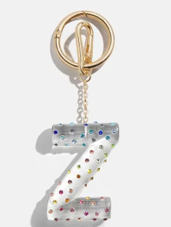 Confetti Initial Bag Charm - Multi