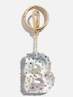 Confetti Initial Bag Charm - Multi