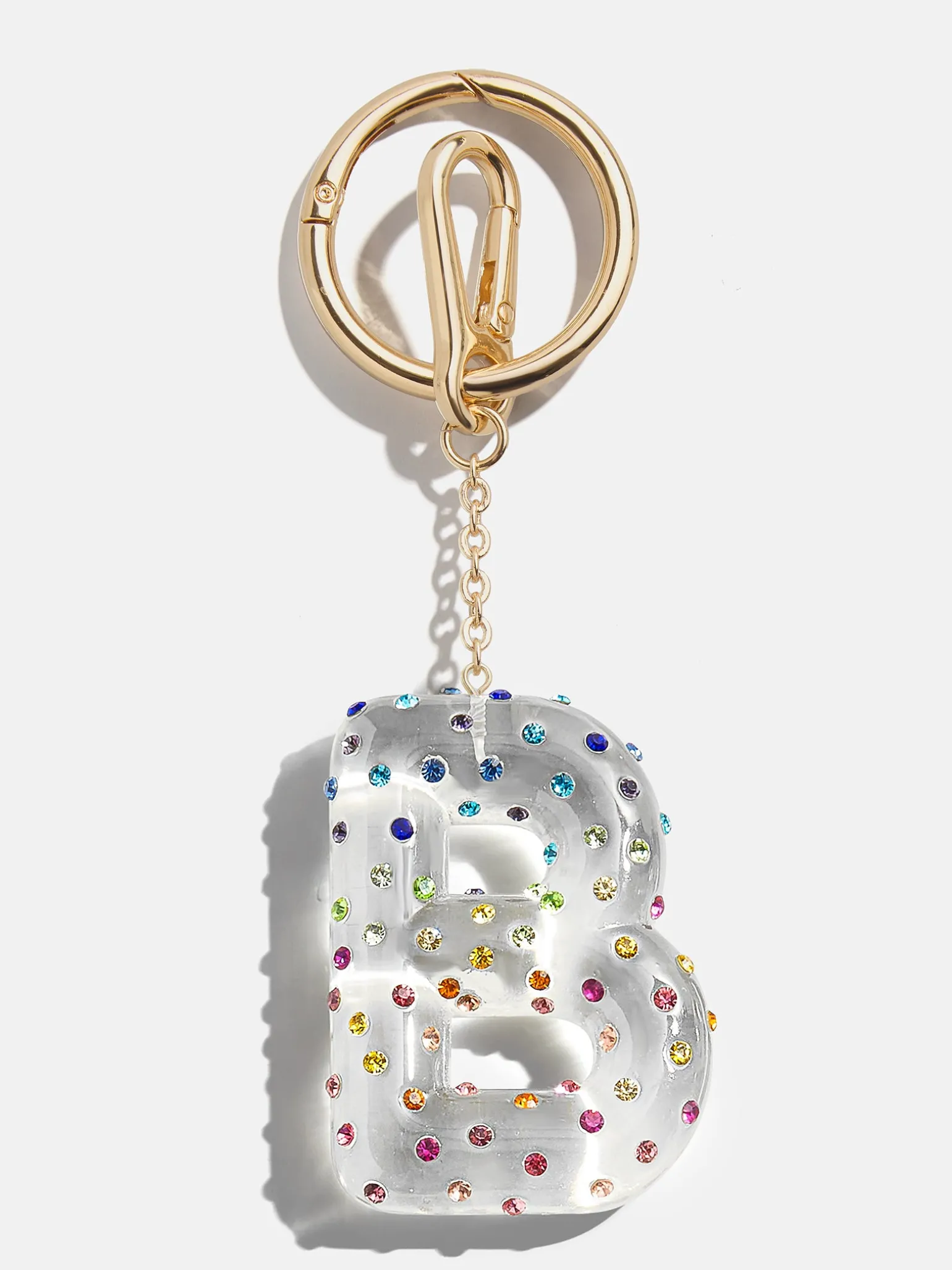 Confetti Initial Bag Charm - Multi