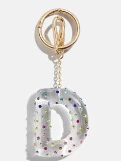 Confetti Initial Bag Charm - Multi