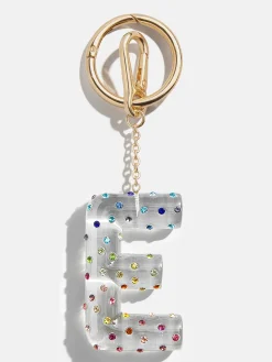 Confetti Initial Bag Charm - Multi