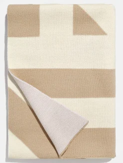 Criss Cross Custom Blanket - Natural/Beige