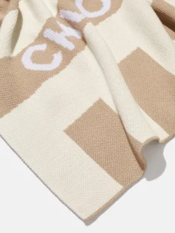 Criss Cross Custom Blanket - Natural/Beige