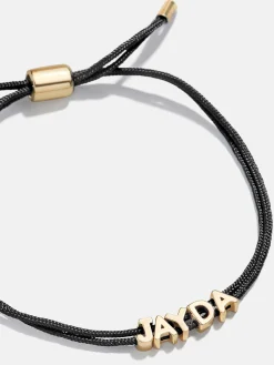 Custom Cord Bracelet - Black
