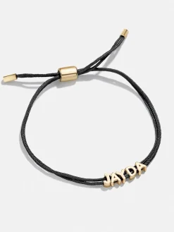 Custom Cord Bracelet - Black