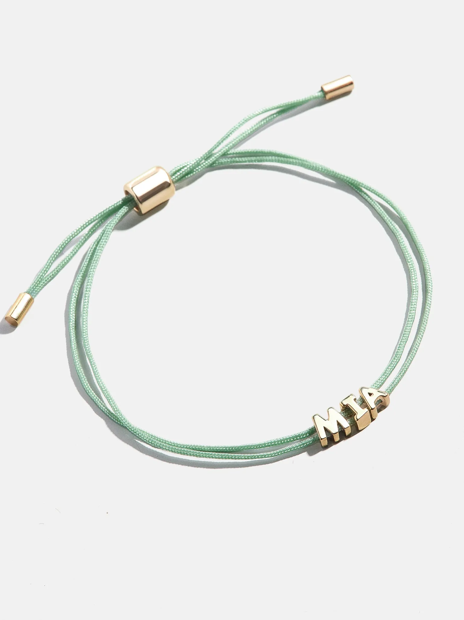 Custom Cord Bracelet - Mint