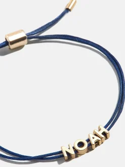 Custom Cord Bracelet - Navy