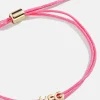 Custom Cord Bracelet - Neon Pink