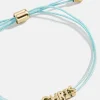 Custom Cord Bracelet - Neon Blue