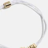 Custom Cord Bracelet - White