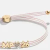 Custom Ribbon Bracelet - Light Pink Ribbon