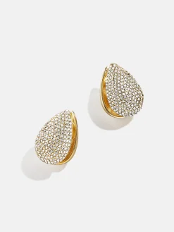 Cynthia Earrings - Gold/Pavé