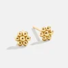 Dahlia 18K Gold Vermeil Earrings - Gold
