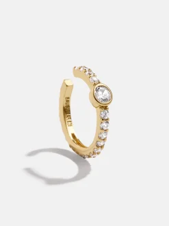 Dani 18K Gold Vermeil Ear Cuff - Gold/Pavé