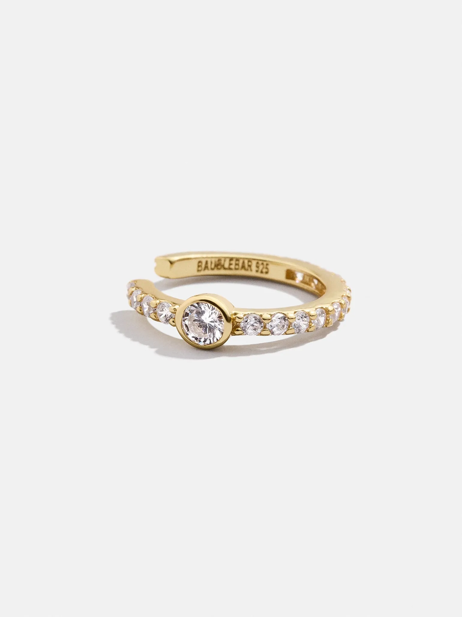 Dani 18K Gold Vermeil Ear Cuff - Gold/Pavé