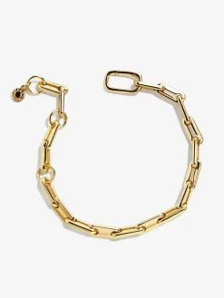 Deja Bracelet - Medium Gold Plated Brass