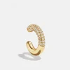 Demi 18K Gold Vermeil Ear Cuff - Gold/Pavé
