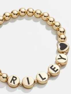 Disc Pisa Custom Bracelet - Black