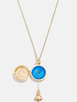 Disney Alice in Wonderland Locket - Gold/Multi
