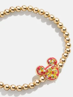 Disney Character Bite Pisa Bracelet - Mickey Mouse Pizza Pisa