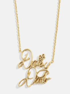 Disney Character Signature Necklace - Daisy Duck