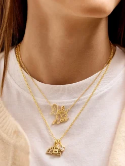 Disney Character Signature Necklace - Daisy Duck