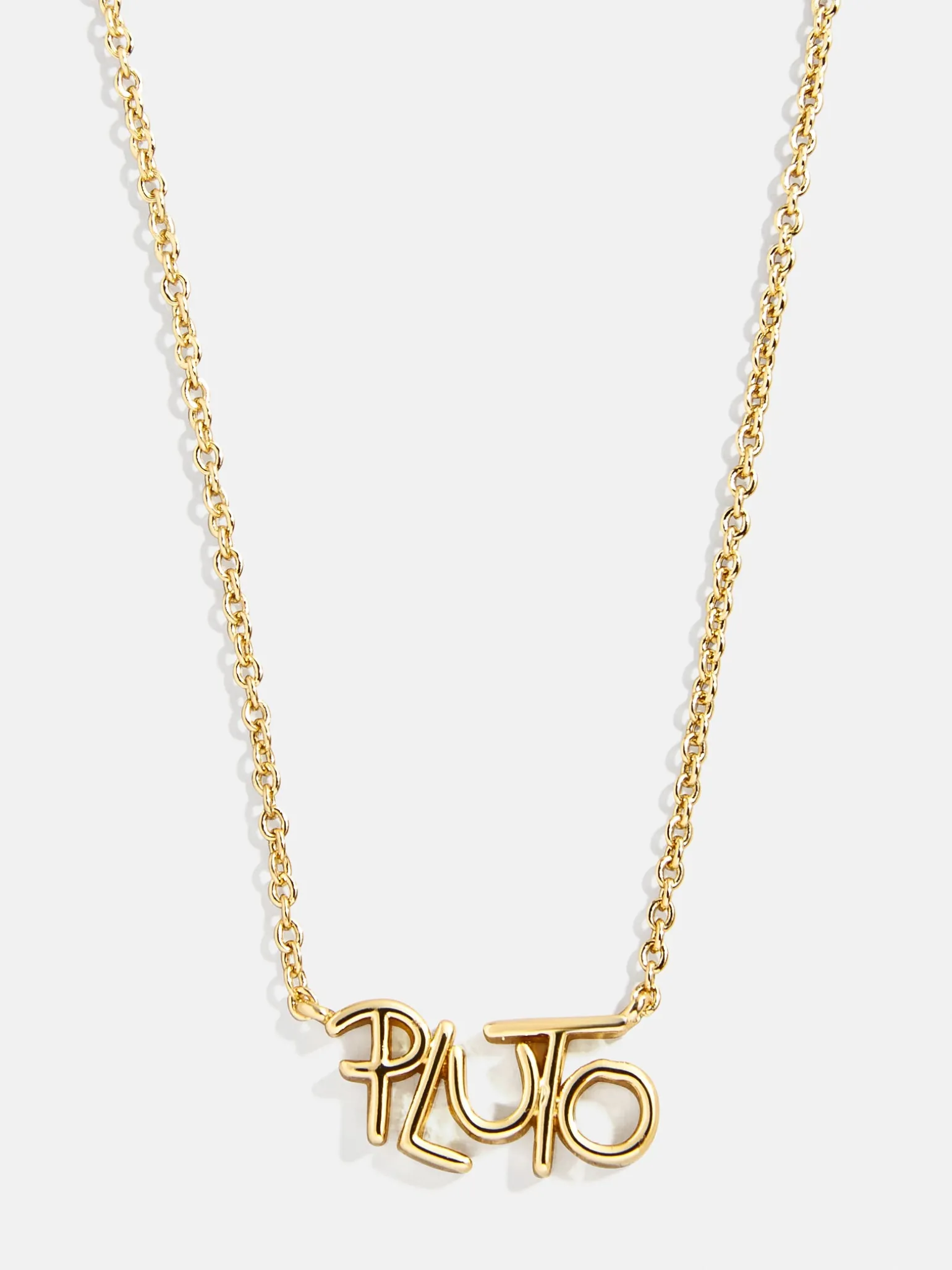 Disney Character Signature Necklace - Pluto