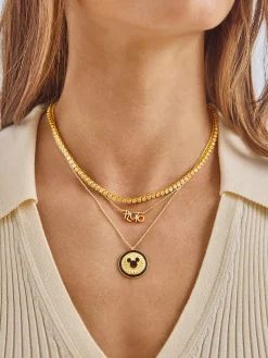 Disney Character Signature Necklace - Pluto