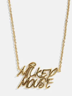 Disney Character Signature Necklace - Mickey Mouse