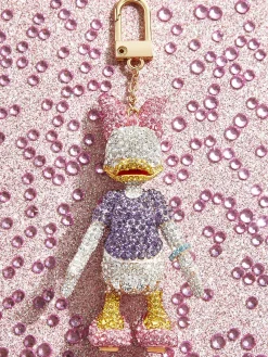 Disney Daisy Duck Classic Pavé Bag Charm - Daisy Duck