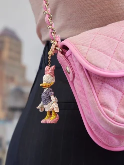 Disney Daisy Duck Classic Pavé Bag Charm - Daisy Duck