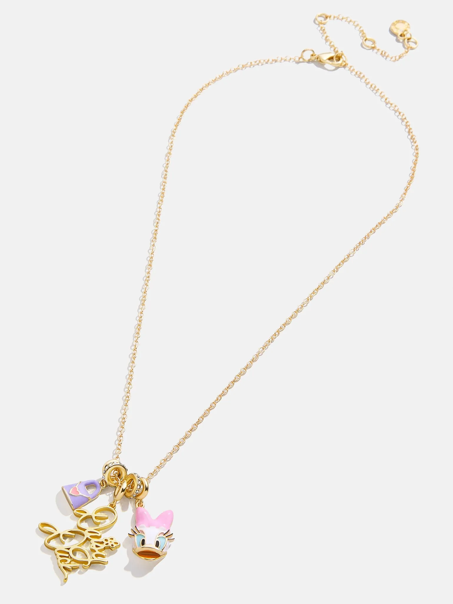 Disney Daisy Duck Cluster Charm Necklace - Daisy Duck